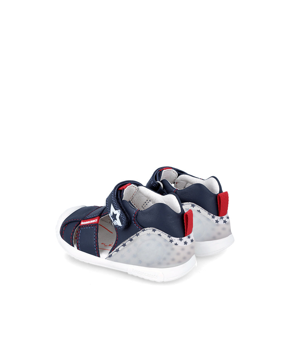 Sandale Primii Pasi pentru Copii Biomecanics, vanila